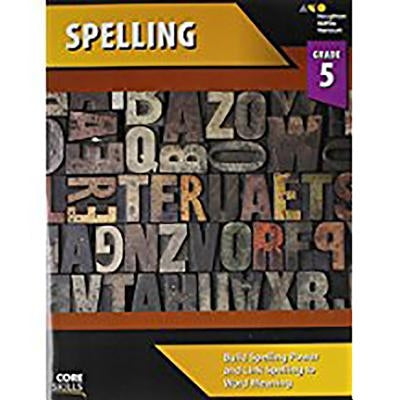 Core Skills Spelling Workbook Grade 5 Paperback Steck Vaughn School Supply
