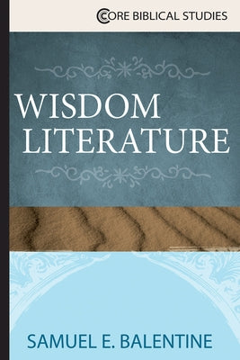 Wisdom Literature Paperback Abingdon Press