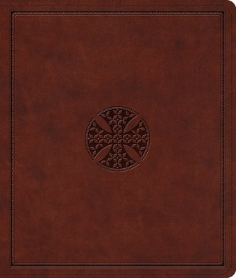 ESV Journaling Bible (Trutone, Brown, Mosaic Cross Design) by 