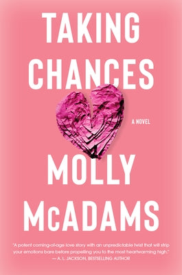 Paperback of "Taking Chances" by Avon Books, featuring a close-up of the book cover with bold title and author information.