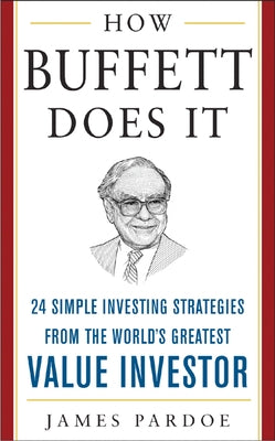 Paperback of "How Buffett Does It" by McGraw-Hill Companies showing the front cover with title and author details.
