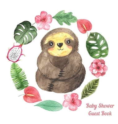 Sloth Baby Shower guest book by Bell, Lulu and