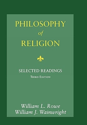 Philosophy of Religion: Selected Readings Paperback Oxford University Press, USA