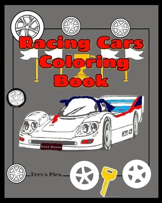 Racing Cars Coloring Book by Nicholson, Trevor