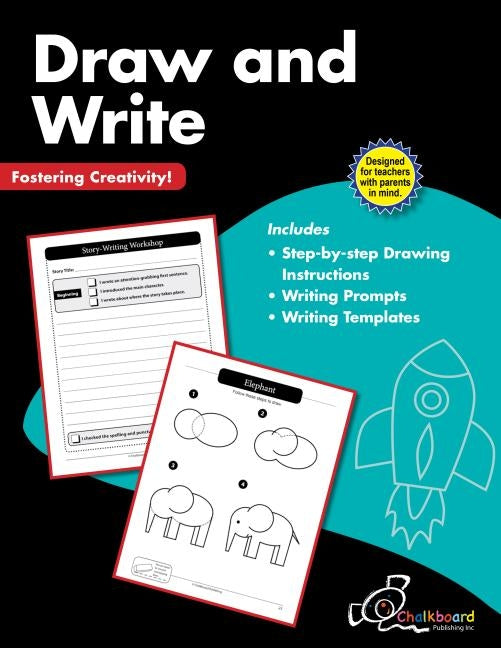 Draw and Write Grades K-2 Paperback Chalkboard Publishing