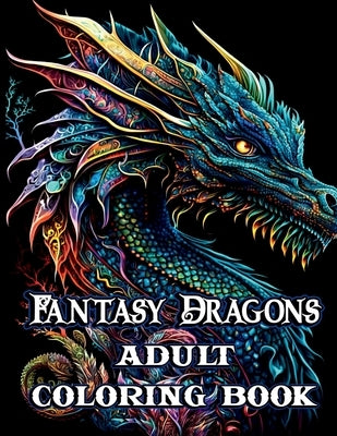 Fantasy Dragons Adult Coloring Book Paperback Notion Press