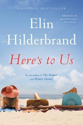 Paperback of "Here's to Us" by Back Bay Books, featuring the book cover with titles and design elements.