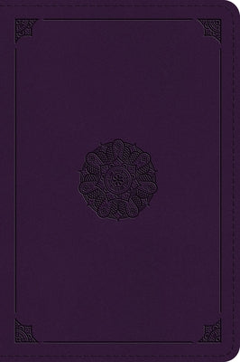 ESV Large Print Bible (Trutone, Lavender, Emblem Design) by 