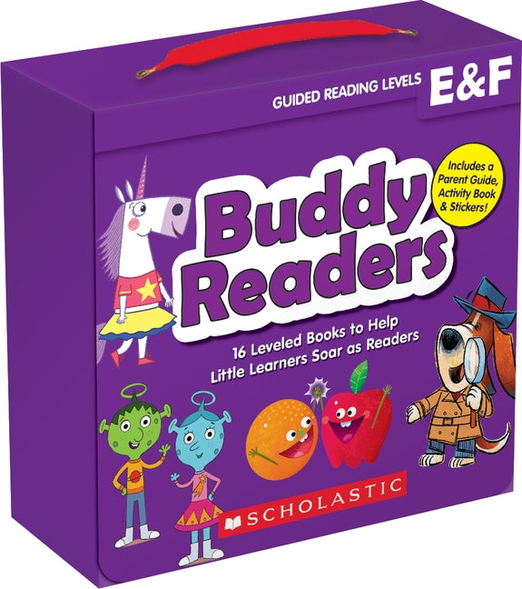 Buddy Readers: Levels E & F (Parent Pack): 16 Leveled Books to Help Little Learners Soar as Readers Paperback Scholastic Teaching Resources