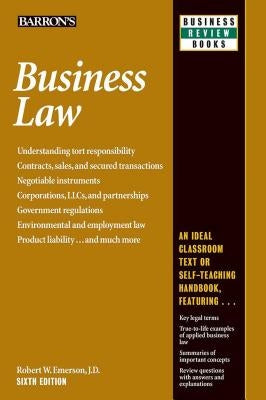 Business Law by Emerson, Robert W.