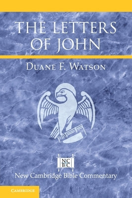 Paperback edition of The Letters of John by Cambridge University Press, featuring a cover image with text and design elements.
