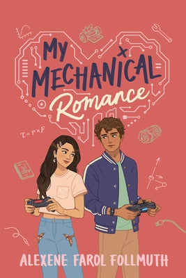 Paperback copy of "My Mechanical Romance" by Holiday House with a colorful cover featuring futuristic and whimsical artwork.