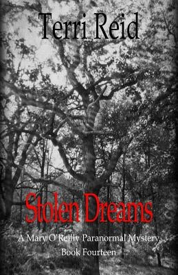 Paperback of "Stolen Dreams" by Mary O'Reilly Paranormal Mystery series, Book Fourteen, published by Createspace Independent Publishing.