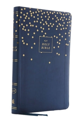 Kjv, Thinline Bible Youth Edition, Leathersoft, Blue, Red Letter Edition, Comfort Print Thomas Nelson