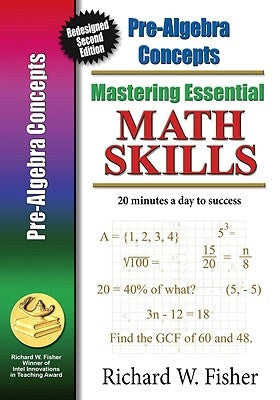 Pre-Algebra Concepts: Re-designed Library Version Paperback Math Essentials