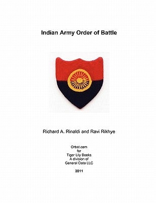 Indian Army Order of Battle Paperback General Data LLC