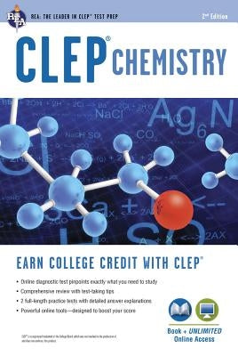 Clep(r) Chemistry Book + Online by Reel, Kevin R.