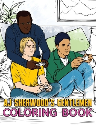 AJ Sherwood's Gentlemen Coloring Book by Sherwood, Aj