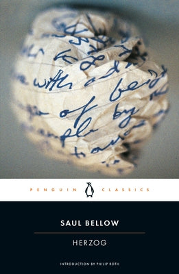 Herzog book by Penguin Group, featuring a close-up of the cover with bold typography and artwork on a white background.