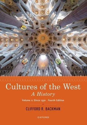 Paperback of Cultures of the West: A History, Volume 2: Since 1350 by Oxford University Press, USA, showing the book cover.