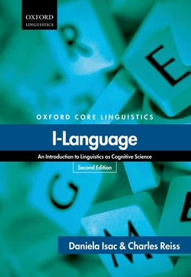 I-Language: An Introduction to Linguistics as Cognitive Science Paperback Oxford University Press, USA