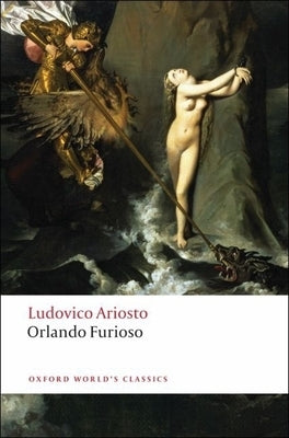 Paperback of Orlando Furioso by Oxford University Press, USA, featuring colorful cover art and detailed typography.