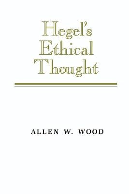 Hegel's Ethical Thought Paperback Cambridge University Press