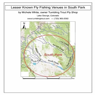 Lesser Known Fly Fishing Venues in South Park, Colorado: Every Public Access in South Park Basin outside of the Dream Stream and Eleven Mile Canyon Paperback Much More Murray