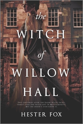 Paperback copy of The Witch of Willow Hall by Graydon House, featuring the book cover with mystical illustration.