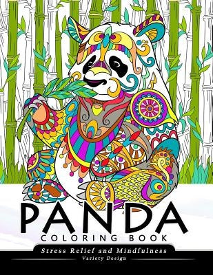 Panda Coloring Book: Stress-relief Coloring Book For Grown-ups, Adults (Animal Coloring Book) by Balloon Publishing