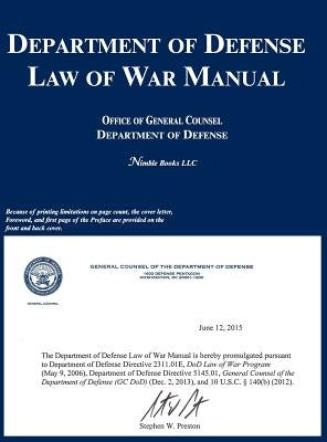 Department of Defense Law of War Manual by Department of Defense, Ogc