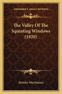 The Valley Of The Squinting Windows (1920) Paperback Kessinger Publishing