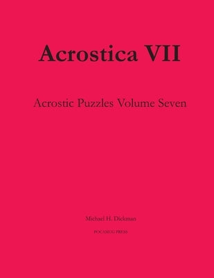 Acrostica VII Paperback Pocamug Press