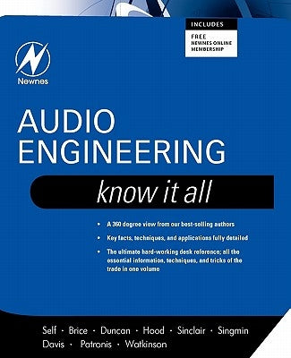 Audio Engineering: Know It All: Volume 1 by Self, Douglas