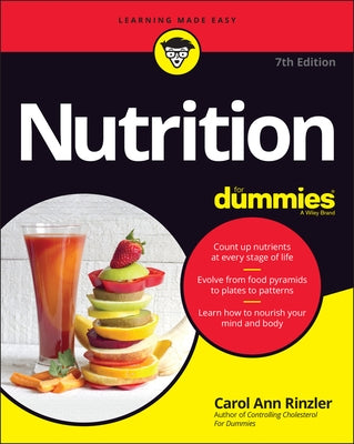 Nutrition for Dummies by Rinzler, Carol Ann