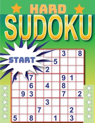 Hard Sudoku Puzzle Book Paperback Sorens Books