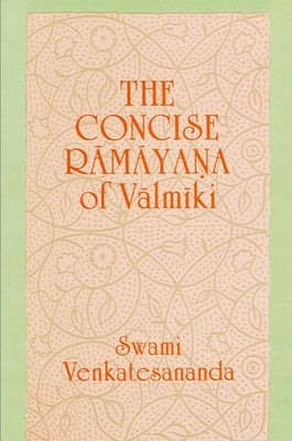 Paperback of The Concise Rāmāyana of Vālmīki with a textured cover and visible spine, published by State University of New York Press.