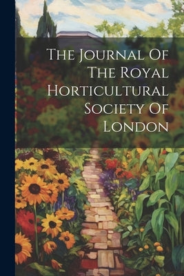 The Journal Of The Royal Horticultural Society Of London Paperback Legare Street Press