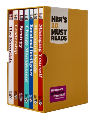 Hbr's 10 Must Reads Boxed Set with Bonus Emotional Intelligence (7 Books) (Hbr's 10 Must Reads) Boxed Set Harvard Business Review Press
