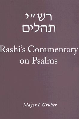 Rashi's Commentary on Psalms Paperback Jewish Publication Society