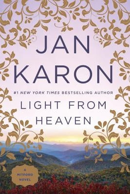 Cover of "Light from Heaven" novel by G.P. Putnam's Sons, featuring a serene sky with soft clouds and sunlight.