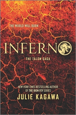 Cover of the novel "Inferno" by Inkyard Press featuring dark, fiery artwork and bold title text on the book cover.