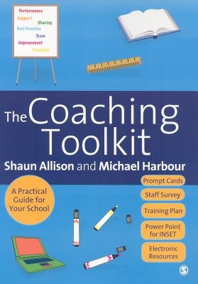 Paperback of The Coaching Toolkit by Sage Publications Ltd, featuring a colorful cover with coaching and development themes.