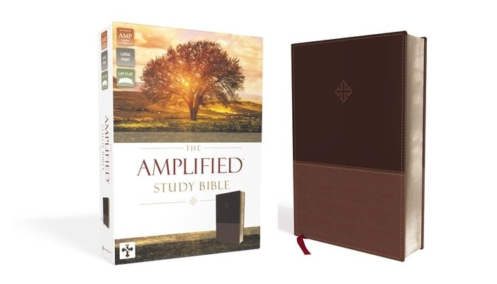 Amplified Study Bible, Imitation Leather, Brown by Zondervan