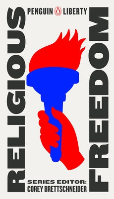 Religious Freedom book by Penguin Group shown with cover featuring diverse religious symbols and a peaceful background.