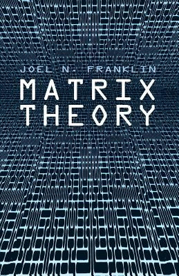Matrix Theory Paperback Dover Publications