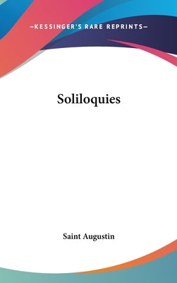 Soliloquies by Saint Augustin