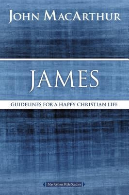 Paperback copy of "James: Guidelines for a Happy Christian Life" by HarperChristian Resources, showing the book cover.