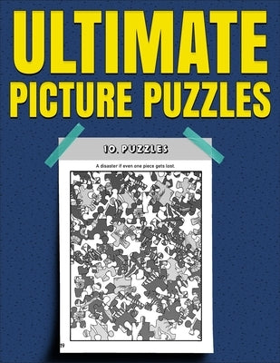 Ultimate Picture Puzzles: Spot the Difference Book for Adults by Press, Barton