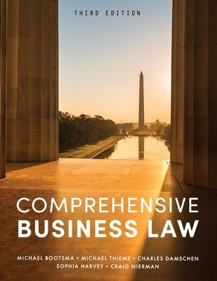 Comprehensive Business Law Paperback Cognella Academic Publishing